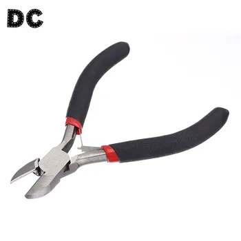 

Black 10cm Stainless Steel Flat Nose Pliers Jewelry Plier Making Hand Craft Tools For DIY Making Jewelry Tools