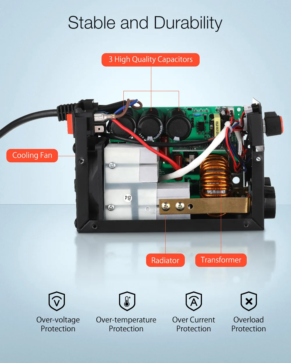DANIU ZX7-250 250A Mini Electric Welding Machine Portable Digital Display MMA ARC DC Inverter Plastic Welders Weld Equipment