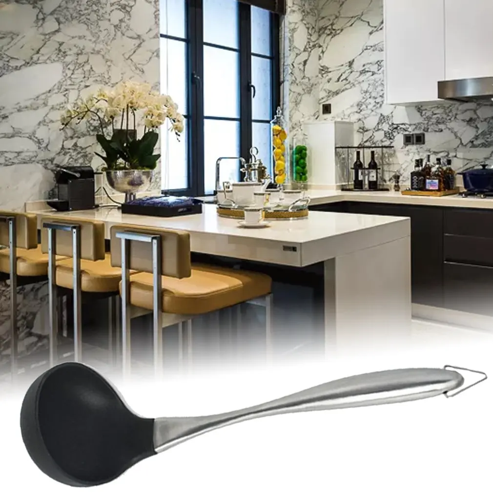 Cooking Tools Stainless Steel Handle Kitchenware Kitchen Utensil Soup Spoon Colander Spoons Kitchen Accessories