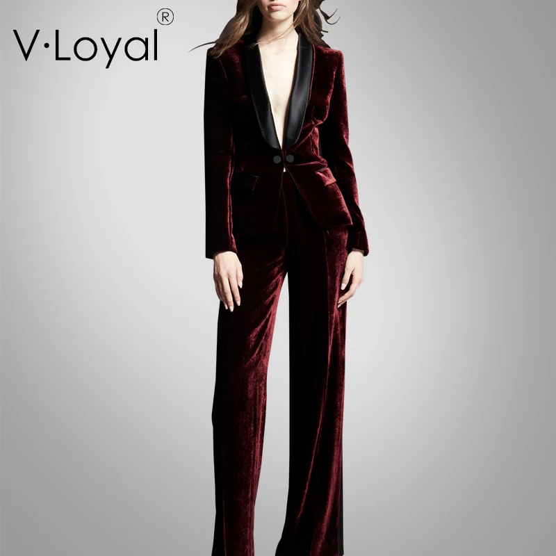 

Fashion Slimming Velvet Suit Jacket Imported Korean Velvet Small Suit Suit