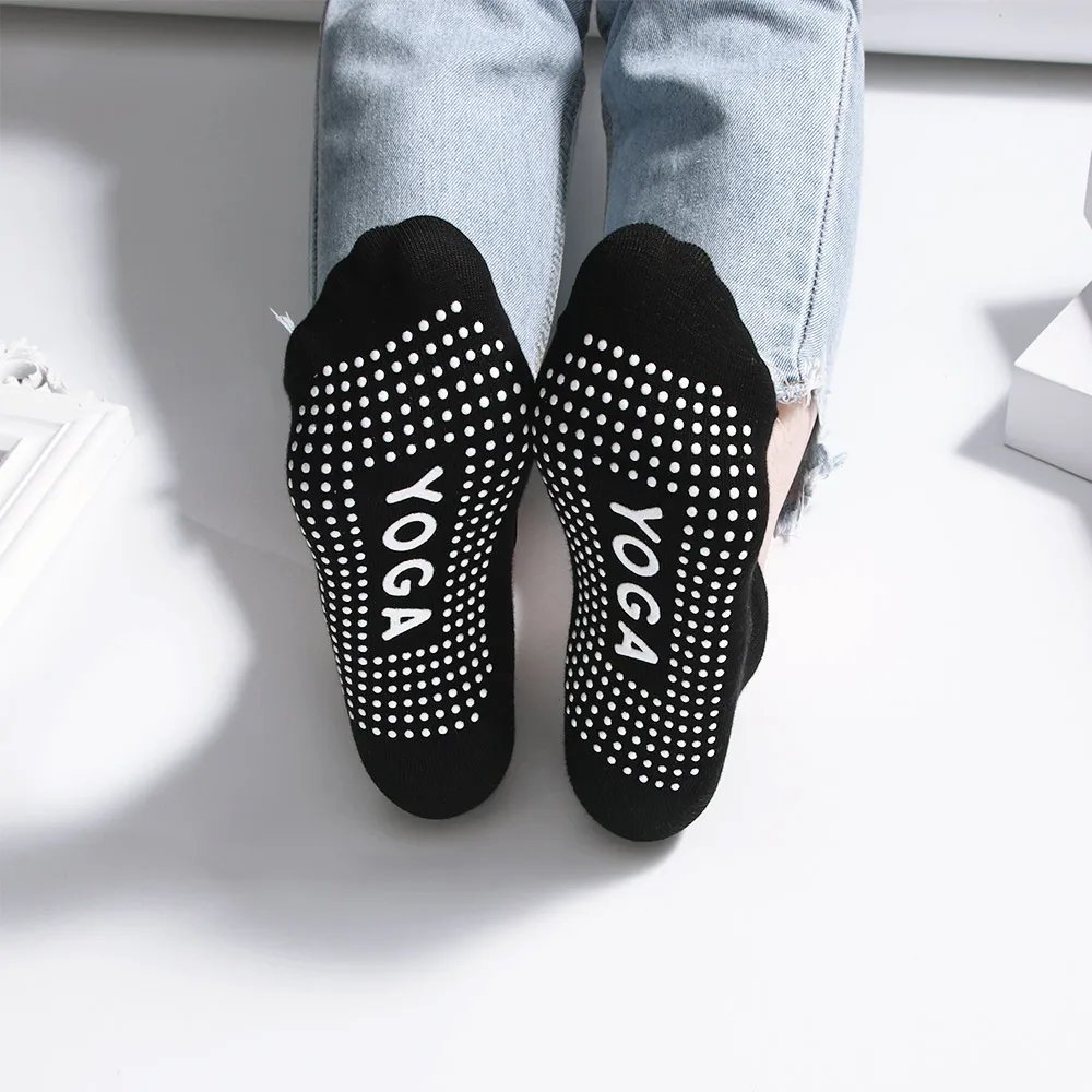 1 пара Новое поступление нескользящие носки с открытой спинкой силиконовые