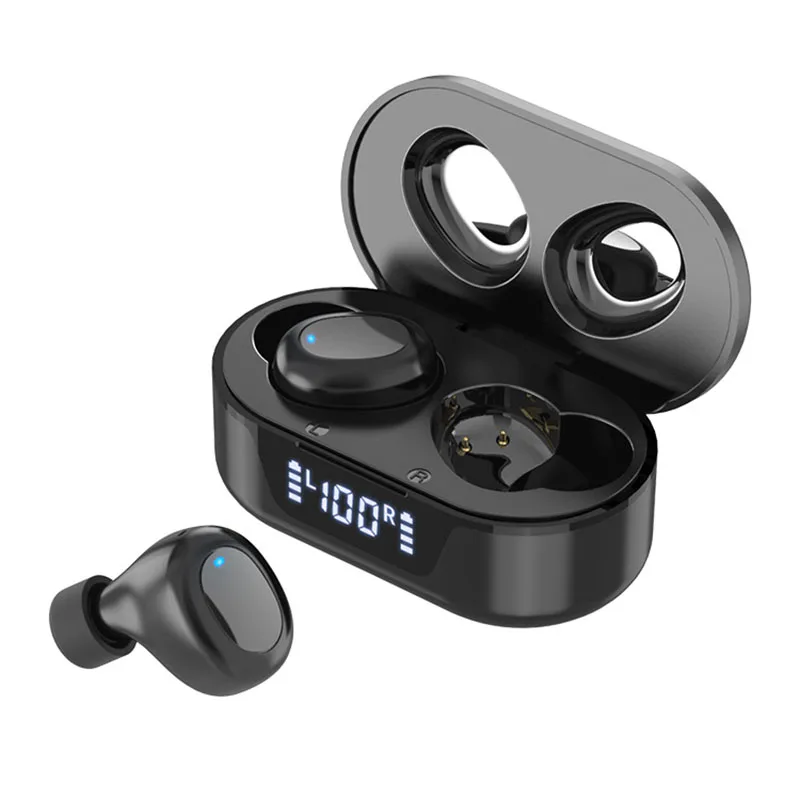 Bluetooth 5 0 Wireless Earbuds 6H Continuous Time IPX8 Waterproof Deep Bass Wireless earphones for xiaomi huawei iphone