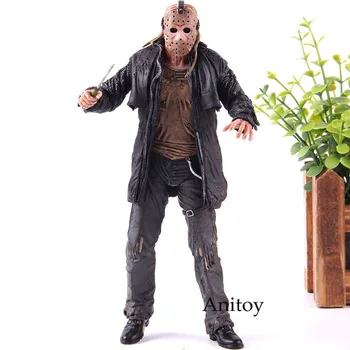 

Deluxe Edition Jason Voorhees Figure Friday the 13th Jason Voorhees Action Figure NECA 2009 Horror Collectibles Model Toy