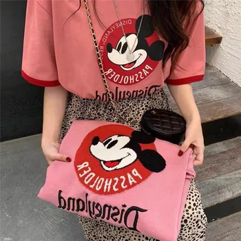 

Summer 2020 loose age reduction round neck slim cartoon contrast color versatile short sleeve top T-shirt female
