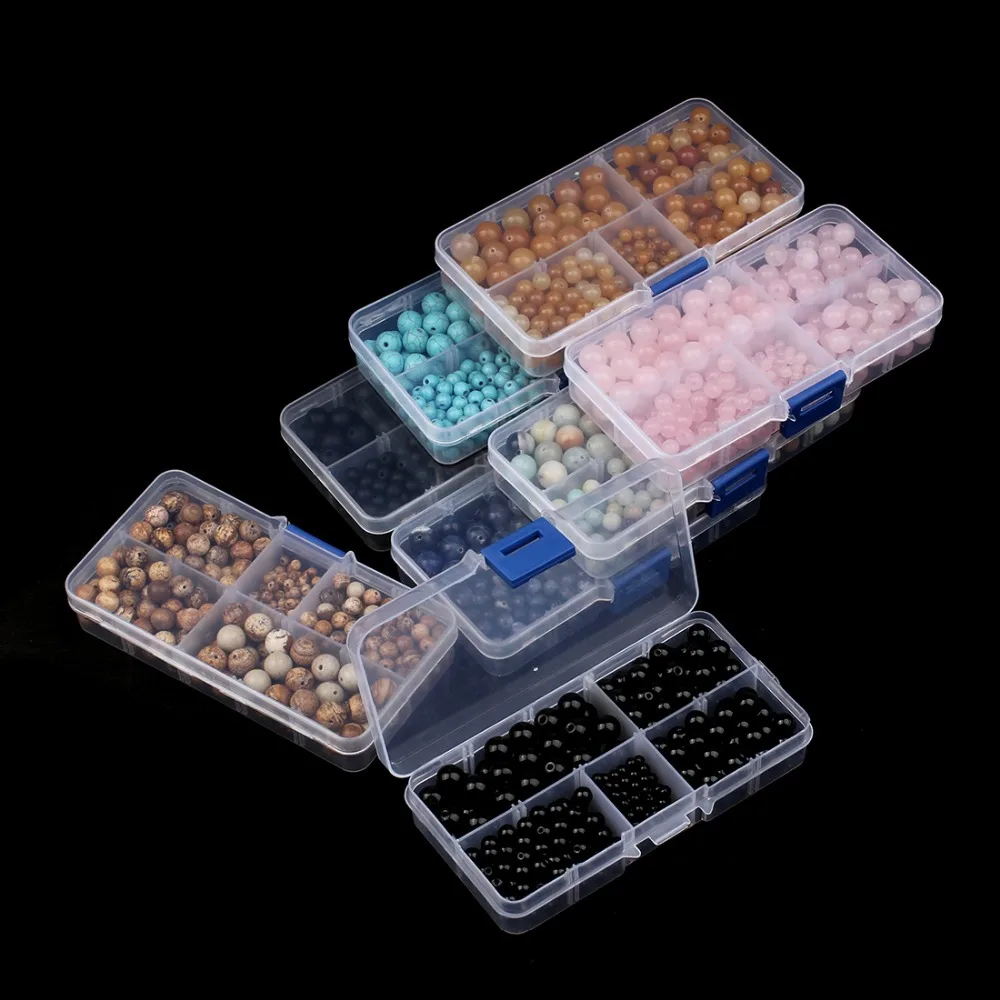 340 шт./кор. 4/6/8/10 мм круглый Натуральный камень Бусины создан Howlite лимон розовый
