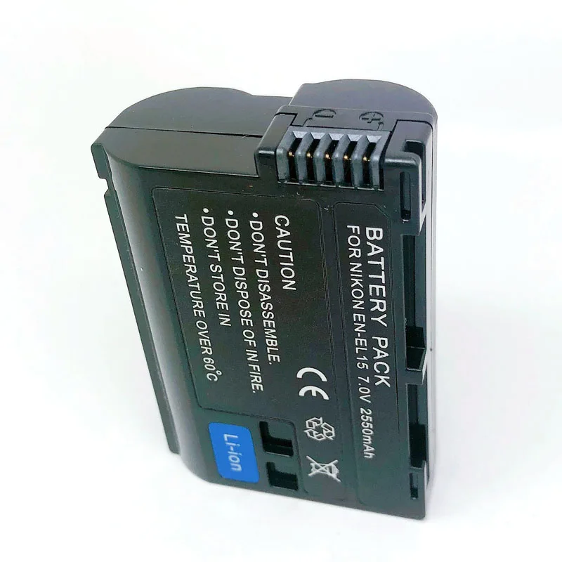 EN-EL15 ENEL15 RU EL15 Батарея для Nikon D500 D600 D600E D610 D750 D800 D800E D810 D810E D810A D850 D7000 D7100 D7200 D7500 1 V1