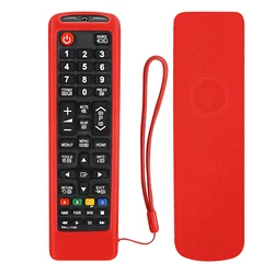 Étui de protection en Silicone souple, résistant à la poussière, housse amovible pour télécommande TV et Samsung AA59 