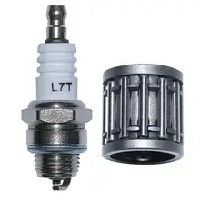 Rolamento de Agulha pistão w Spark Plug Kit Para Husqvarna 281 Motosserra 288 Substituição Parte 503 25 61 01 бензопила