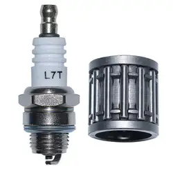Roulement à aiguille à Piston avec bougie d'allumage, Kit de pièces de rechange pour Husqvarna 281 288 tronçonneuse 503 25 61 01 