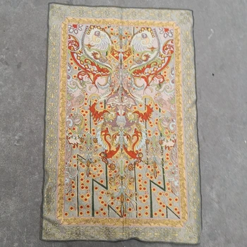

Antique embroidery decoration hanging painting