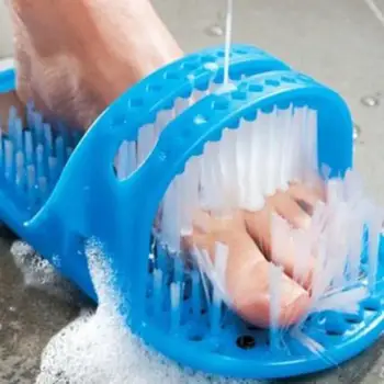 

1pc Dead Skin Slipper Bath Shower Feet Massage Shoes Feet Calloused Cleaner with Scrubber Brush Spa Shower Foot Care Tool