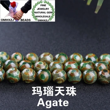

OMHXZJ Wholesale ZB98 6 8 10 12 14 16mm DIY Bracelet Necklace Jewelry Making Accessories Natural Stone Fine Agate Round Beads