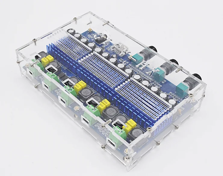 A310 Bluetooth 5 0 TPA3116 D2 цифровая плата усилителя мощности стерео 4 канала 50Wx2 + 100Wx2