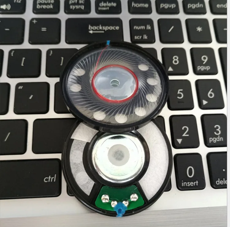

Hifi 50mm Headphone Speaker Woofer Headset Driver 116db 16ohm Headset Horn DIY Repair Parts 2pcs