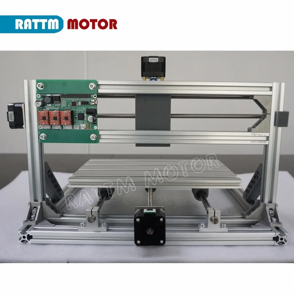 Eu diyミニcncのルーターマシンcnc 3018 grbl制御作業領域300 × 180 × 45ミリメートル3軸pcbフライス機cncの木のルータ  AliExpress