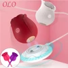 OLO Tongue Licking Clitoral G Spot Stimulation Vibrator Pussy Massage Female Masturbator Nipple sucker Sex Toys for Woman 1