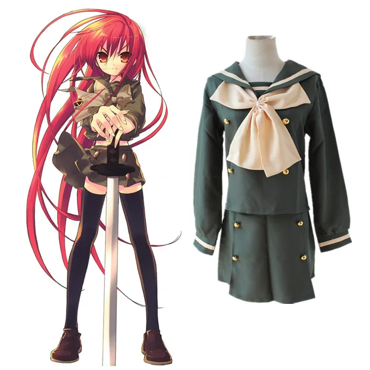 Anime Shakugan No Shana Cosplay Costumes Costume School Uniforms Halloween Party Women |