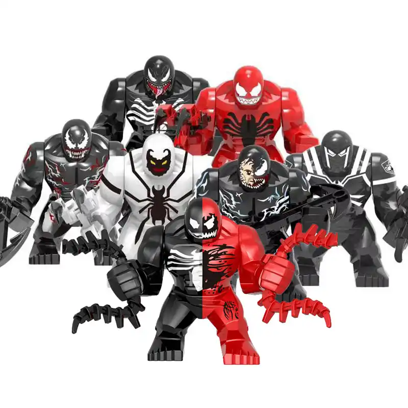 Marvel Venom Big Size Character Venom Carnage Anti Venom Riot Model Building Blocks Enlighten Action Figure Toys For Children Blocks Aliexpress