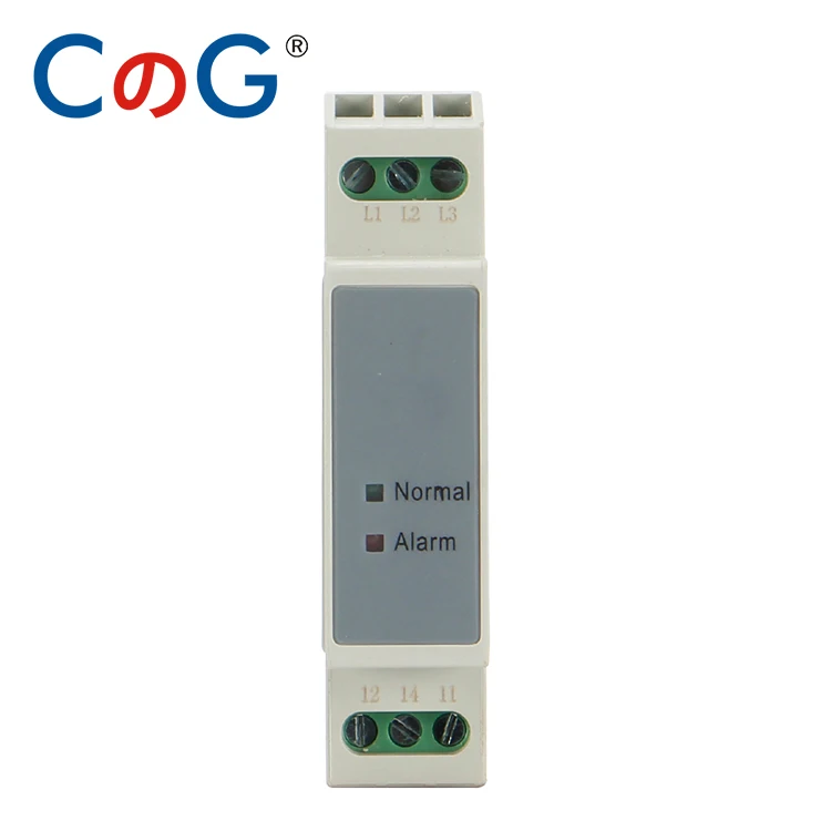 CG 3-фазный монитор реле защиты последовательность Din Rail зарядная Модульная плата 5A 24V DC 220VAC обрыва фазы мониторинга SPDT Напряжение реле