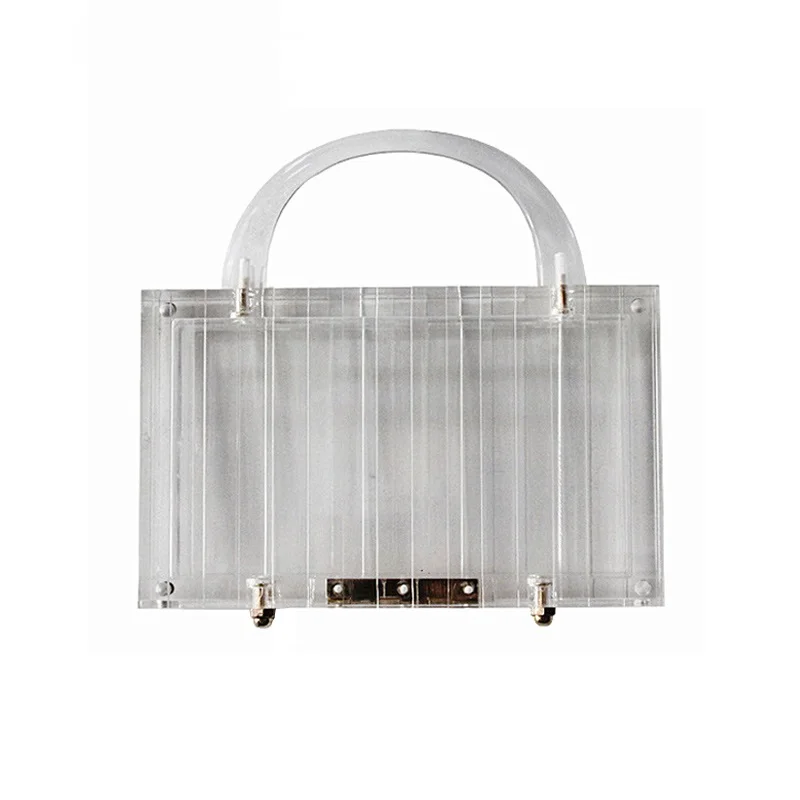 clear acrylic tote bag