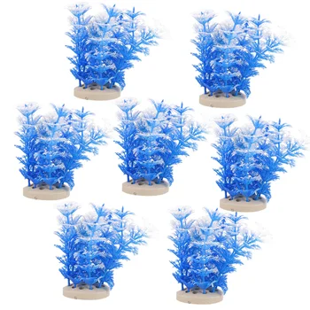 

10pcs Simulation Aquatic Plants Decoration Vivid Aquarium Ornament Artificial Decor for Decoration Display Underwater