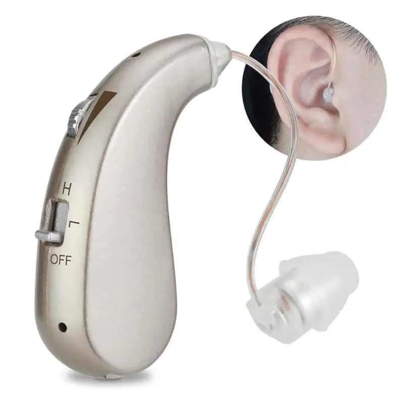

Digital Hearing Aid PA Lightweight Wear of Small Fuselage Rechargeable Severe Loss Sound Amplifier Ear Hear Care Tools