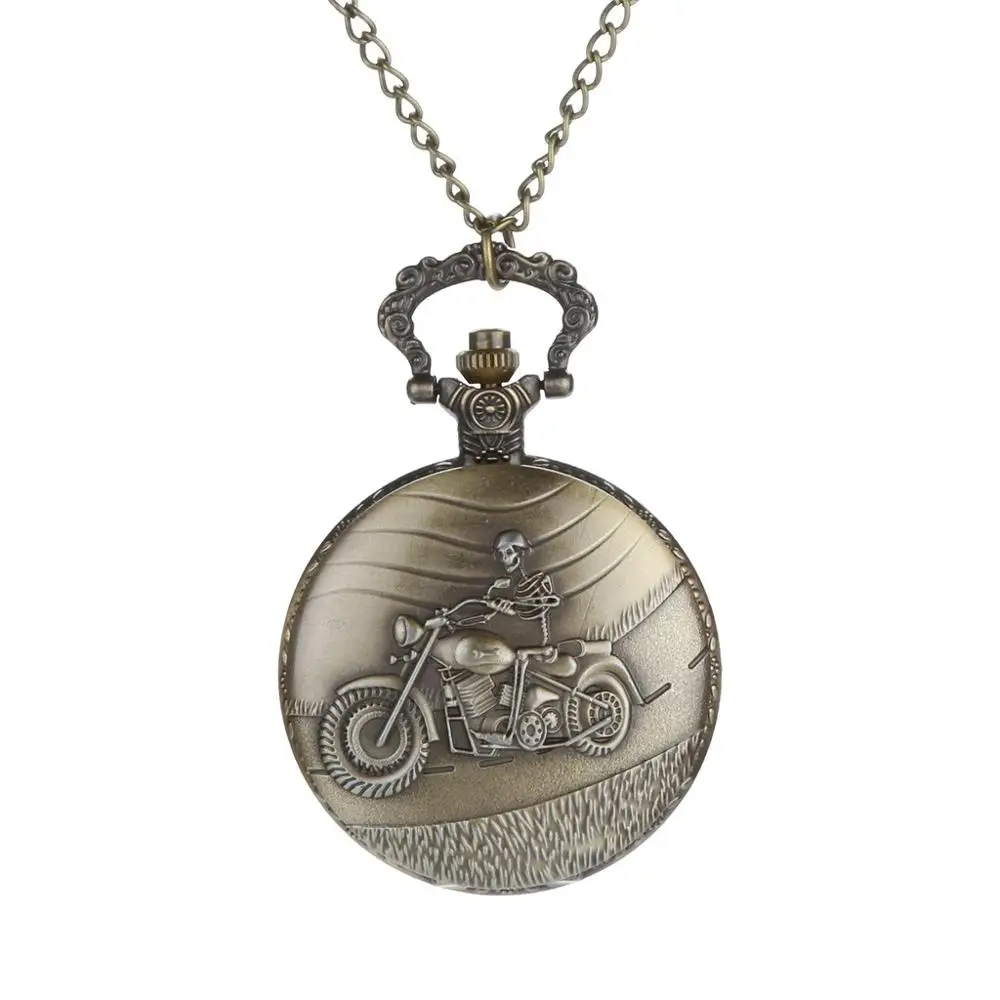 

Personalized Pattern Steampunk Vintage Quartz Roman Numerals Pocket Watch Watch Clock Wholesale Relogio De Bolso #4D03