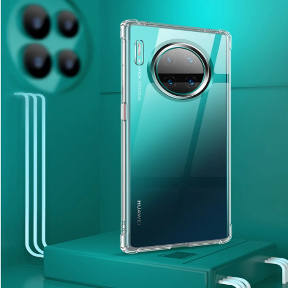 Для Huawei mate20 30pro P30 lite nova4e Чехол для мобильного телефона креативный прозрачный противоударный силиконовый чехол