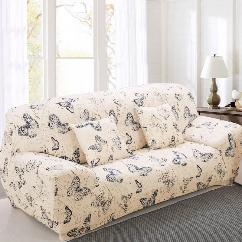 Stripe Printing Sofa Cover Stretch Furniture Covers Elastic Sofa Covers For living Room Slipcovers for Armchairs couch Covers - Цвет: CD Slipcover