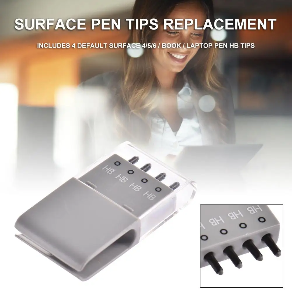 4 Pcs High Quality Stylus Touch Pen Tip Kit For Microsoft Surface Pro 6/5/4 / Book 1 2 Tablet Spare Replacement Tips | Компьютеры и
