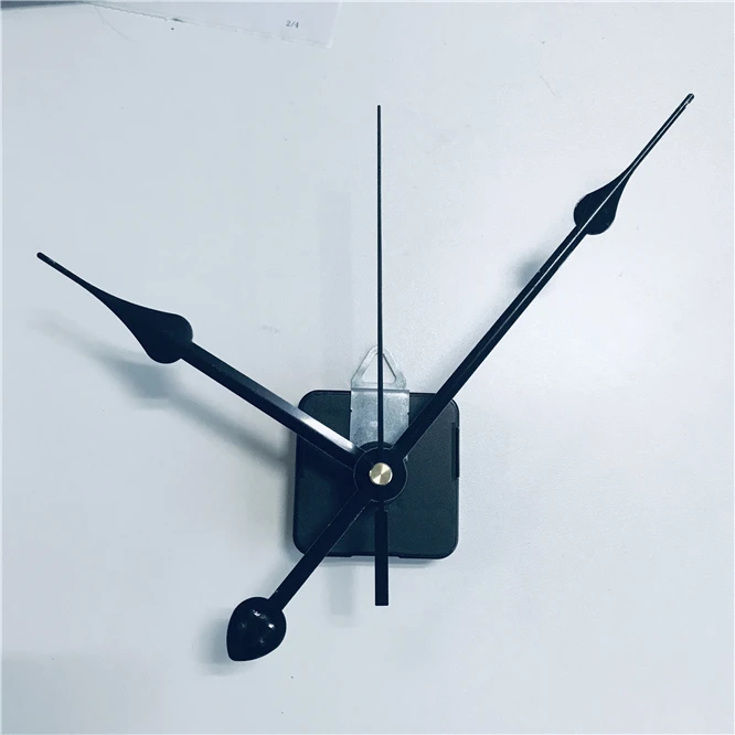 M2188 Wall Clock Movement Mechanism Long Thread Axis Length 22mm Quartz Clock Step-Movement with hook and black hands wall clock movement quartz clock movement