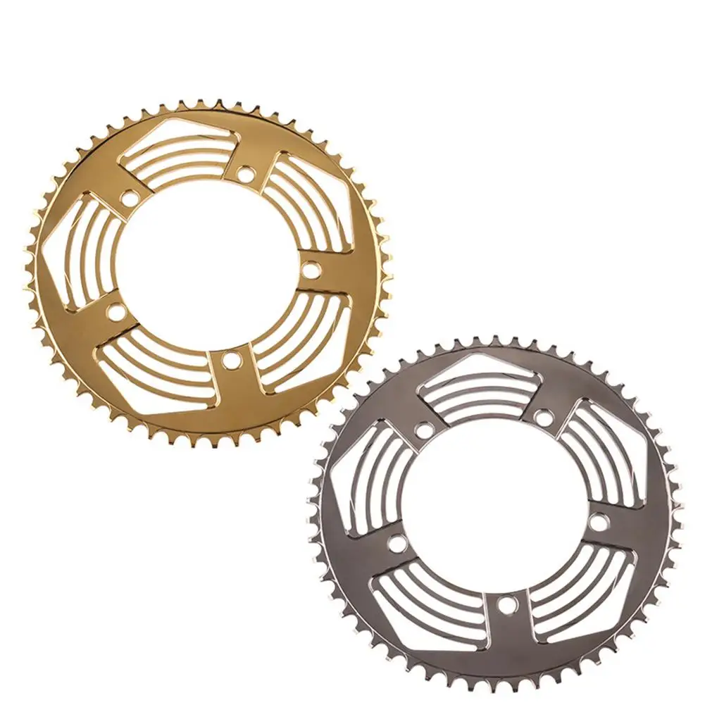 Bike Bicycle Chainwheel Folding 56t Aluminum Alloy Single Chainring Cycling Parts Accessories | Спорт и развлечения
