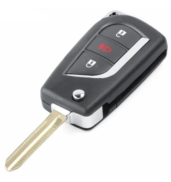 SPCFOR 3 кнопки дистанционный ключ-брелок от машины для Toyota Camry Corolla для Hilux 3 кнопки 4D67 433,92 МГц FCC ID B41TA B42TA