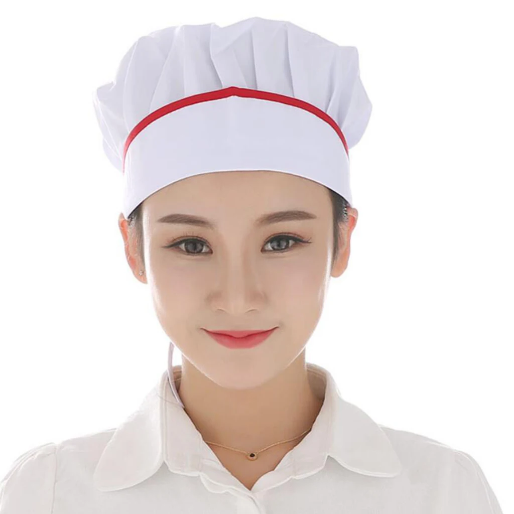 Adult Male/Female Baker Cook Chef Working Hat for Catering Restaurant Kitchen