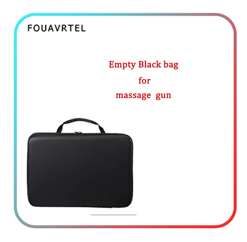 Empty carry bag Phoenix A2 электронный массажный пистолет Профессиональный массажер для тела глубокий массаж мышц пистолет массаж мышц расслабляющий пистолет обезболивающий пистолет - Цвет: Empty carry bag