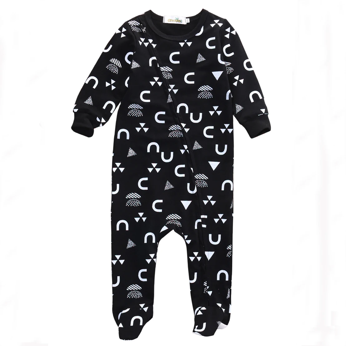 

Newborn Infant Baby Boy Girl Clothes Zip Romper Jumpsuit Winter Bodysuit Clothes Outfits