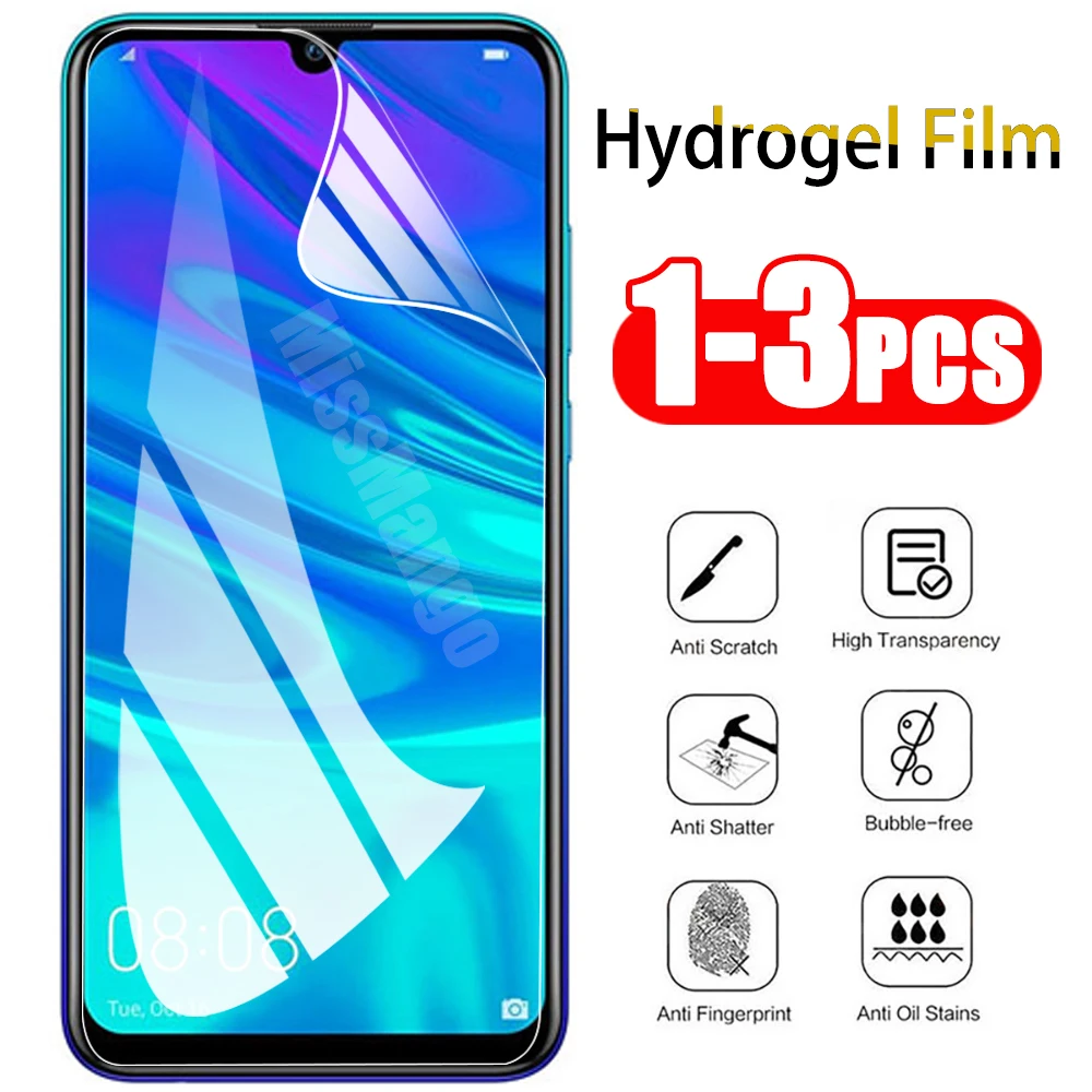 1-3pcs Hydrogel Film For Huawei P Smart 2019 Screen Protector Plus Pro z Soft Films | Мобильные телефоны и аксессуары