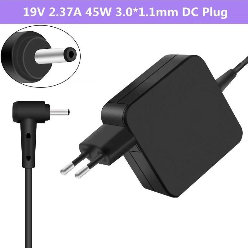 

New 19V 2.37A 45W 3.0x1.1mm / 4.0x1.35mm / 5.5x2.5mm/20V 2.25A Type-C AC Adapter Laptop power Charger