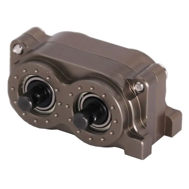 

1/10 RC Car Transmission Case Gearbox CNC Metal Assembled for Axial SCX10 RC Crawler Car