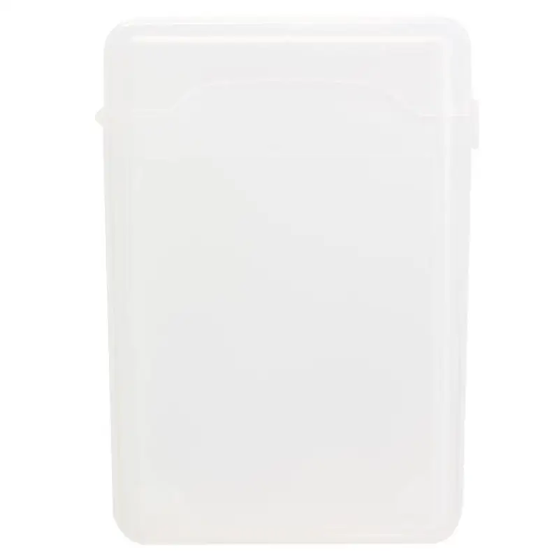 white 3,5 дюймов IDE SATA HDD носитель чехол внешний жесткий диск коробка для хранения корпус SSD, HDD Чехлы высокого качества - Цвет: white