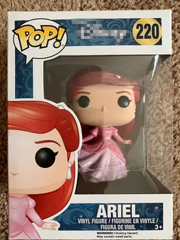 

Exclusive Funko pop Official Dacing Ariel Gown Glitter Princess Vinyl Action Figure Collectible Model Toy with Original Box