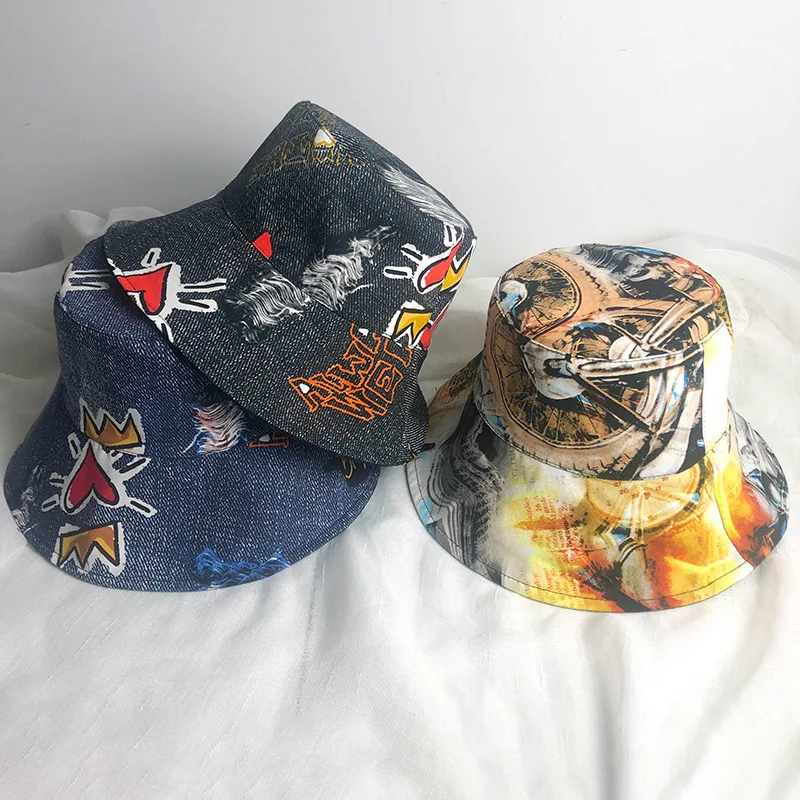 Двусторонний ковбой Рыбацкая шляпа для женщин и мужчин модные | Аксессуары