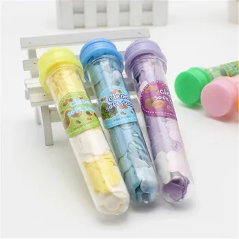 

Travel Mini Scented Soap Bath Child Hand Washing Soap Paper Tube Portable Petal Fruit Soap Flower Paper For Random Colors