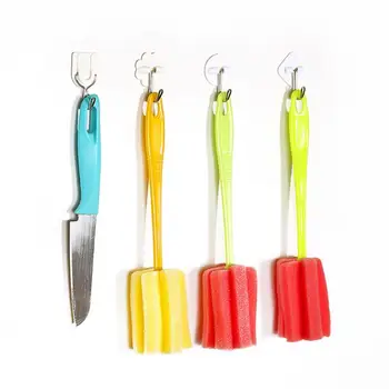 

5/10/15/20pcs Solid Color Free Punching Door Without Trace Nail Small Hook Clothes Hook Mounted Wall Hook Wall Hooks Decorative