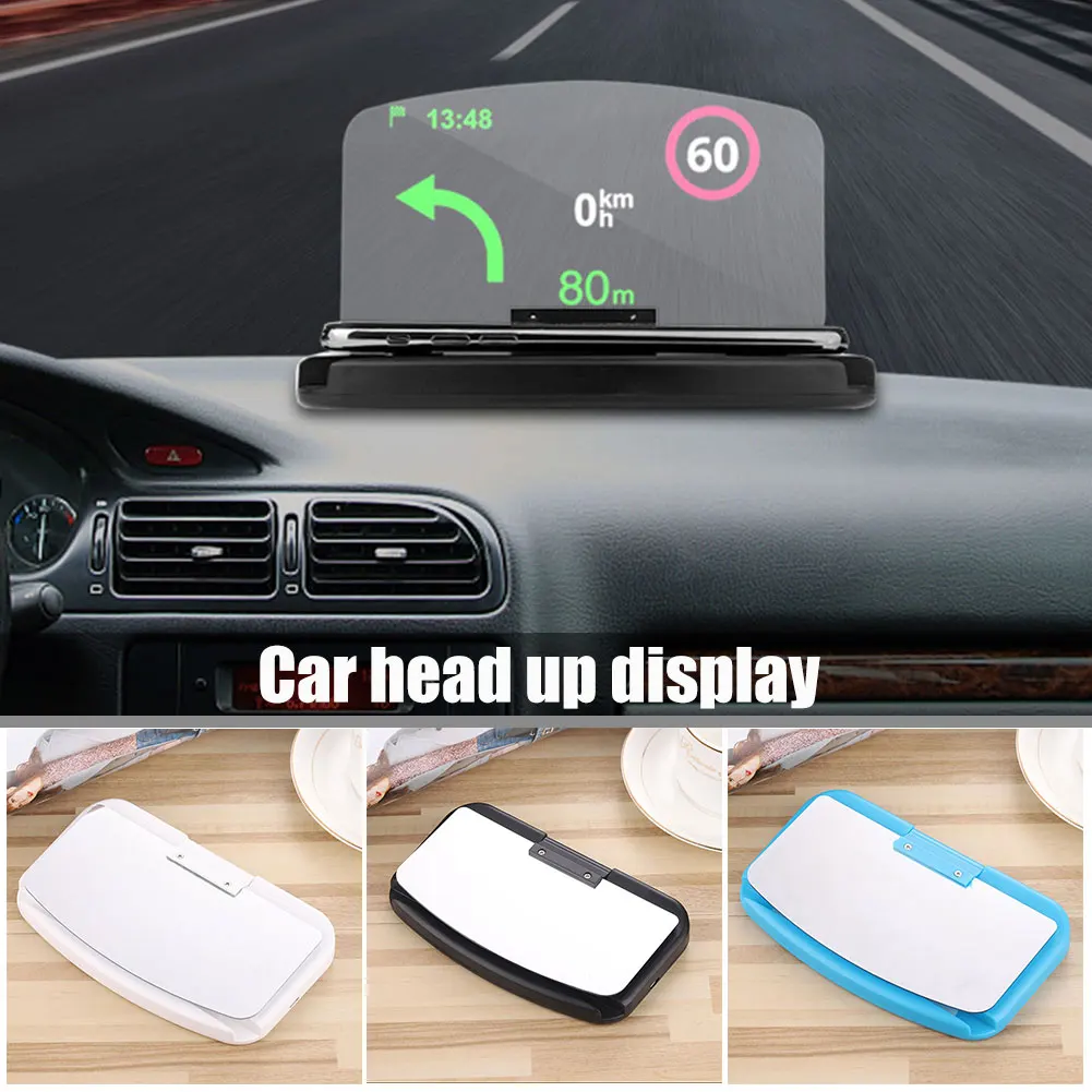 

HOT Head-up Display Mobile Phone Holder Wireless Charging Portable for Car Driving HV99