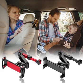 

Car Tablet Phone Holder for iPad 6-12in Phone Tablet Automobile Interior Decoration Parts Extendable Headrest Mount