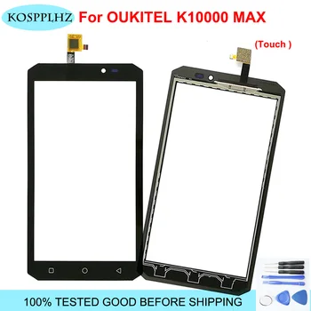 

5.5 inch For OUKITEL K10000 MAX Touch Screen Glass 100% Guarantee Original Glass Panel Touch Screen Glass K 1000 MAX + Toosl