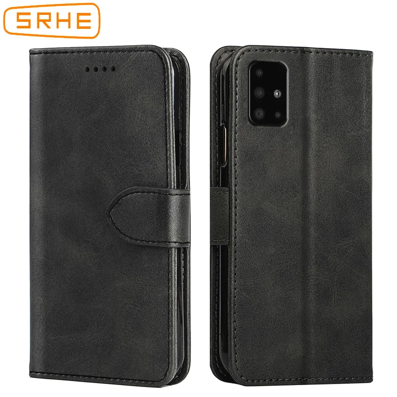 

SRHE Cover For Samsung Galaxy A51 Case Flip Leather Soft Silicone Magnetic Wallet On Case For Samsung Galaxy A71 A51 Cover