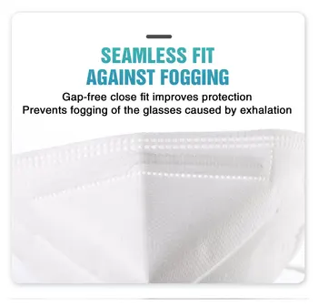 

10PCS High Quality Anti Pollution Dust Mask Mask Reusable N95 Mask KN95 Face Mask FFP2 FFP3 Mask Respirator PM2.5 Filter Mask