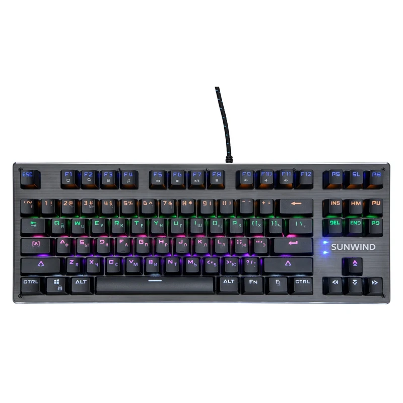 Клавиатура SUNWIND SW-K900G USB черный [mkw-1742] | Компьютеры и офис